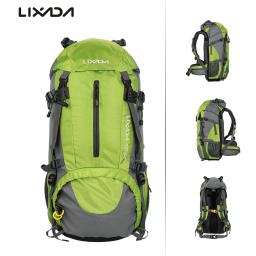 Lixada impermeável Desporto Mochila, Outdoor Escalada Mochila, Montanhismo Caminhadas Mochilas, Molle Camping Bag, 6 cores, 50L - Image 1