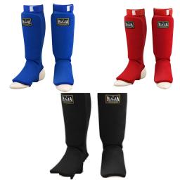 Universal malha caneleira para adultos, prática de boxe, cinta de perna, protetor de tornozelos portátil, equipamento esportivo, 1 par - Image 2
