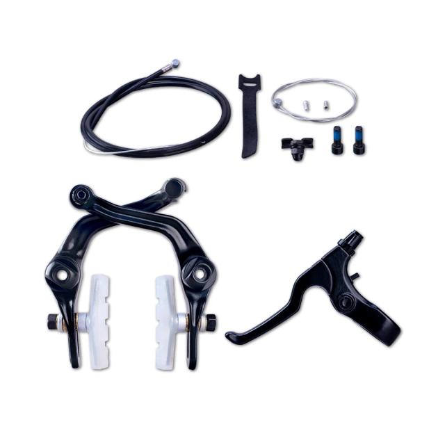 Kit de Freio de Bicicleta Funsea: Acessórios, Alavanca Forjada, Almofadas Transparentes e Cabo para BMX