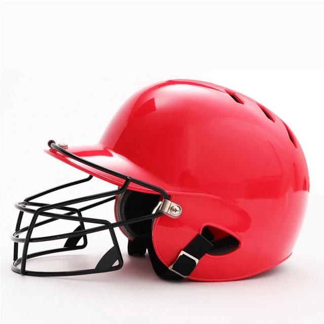 Capacete de Beisebol Azul Profissional com Máscara Protetora para Adultos, Adolescentes e Crianças pro 1