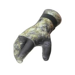 Luvas de mergulho de neoprene de 3 mm para caça submarina antiderrapantes para caiaque molhado anti-corte - Image 4