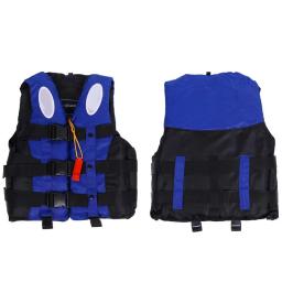 Casaco salva-vidas de natação para adultos e crianças, colete flutuante com apito, barco drifting, drifting, drifting, resgate marítimo, novo - Image 2