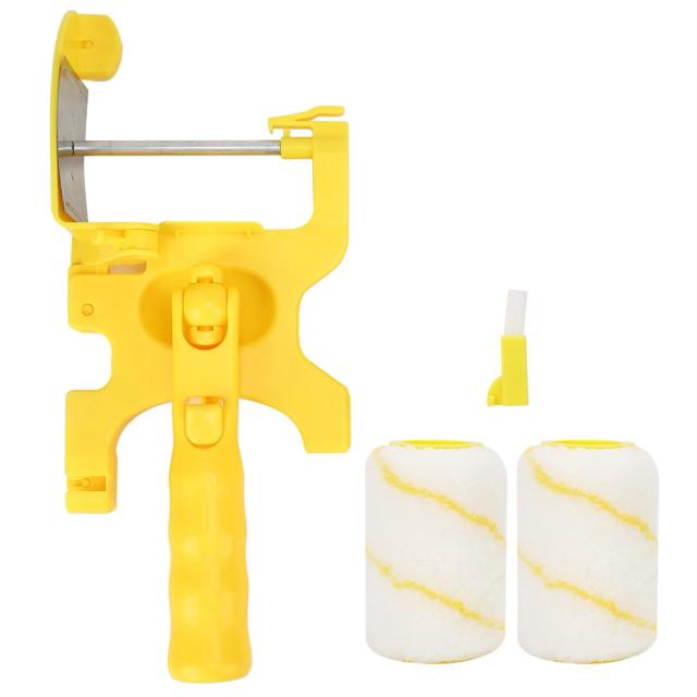 Pincel Roller para Pintura de Parede e Teto com Separação de Cores e Cortes Precisos para Casa e Quarto