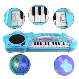 Eletrônico Piscando Piano Brinquedo Musical, Sound Keyborad, Instrumento Musical, Desenvolvimento Early Brinquedos Educativos para Crianças - Image 3