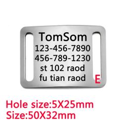 Tag ID personalizado para Pet, Tag ID personalizado, aço inoxidável, esculturas livres, telefones de nome, produtos Collar Supplies, cão e gato - Image 5