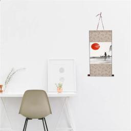 Papel de rolagem chinês em branco caligrafia parede pintura rolos sumi escrita arte xuan cartaz arroz pendurado tinta desenho decoração rolo - Image 4