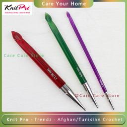 Original Knitpro Trendz Afegãos Tunisinos Crochet Ganchos, Intercambiáveis Agulha De Tricô, 1 Peça, 15cm - Image 1