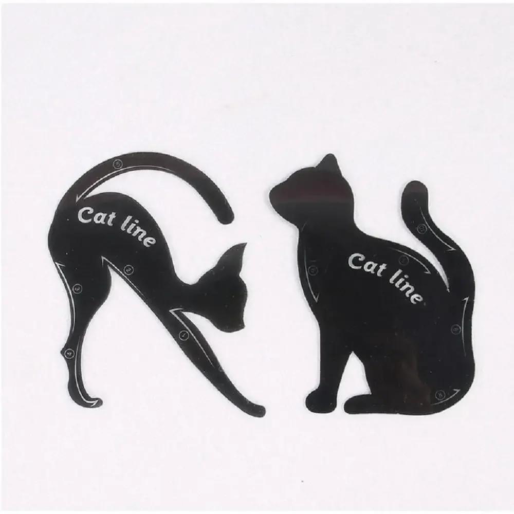 Lápis Delineador Líquido Dual End Black, Pro Impermeável, Maquiagem de Longa Duração, Eye Liner Pen, Linha Cat, Eye Stencils - Image 1