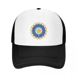 Indian Cricket Team Logo Boné de beisebol, aniversário Rugby homens e marca de luxo feminino - Image 2