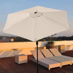 Substituição do pano de guarda-chuva do pátio, Proteção solar, Mesa ao ar livre Pendurada Canopy, Tampa de sombreamento, 2m - Image 4