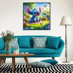 Disney-Lilo e Stitch Desenho Kits de Pintura, Cartoon Art, Desenho, Pintados à Mão, Presente DIY, Figura, Paint By Numbers Set - Image 3