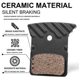 Bucklos pastilhas de freio a disco de cerâmica para bicicleta mtb pastilha de freio hidráulico para shimano l05a k04s k05s pastilhas de freio de bicicleta de estrada e montanha - Image 3