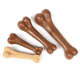 Brinquedo de mastigação de cães interativo não tóxico natural, Quase indestrutível, Osso de mastigação para cães médios e grandes, Cachorro - Image 4