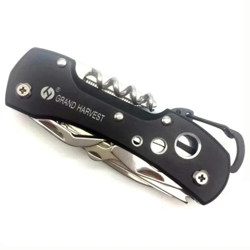 Faca Dobrável Suíça Funcional, Aço Inoxidável, Multi-Ferramenta, Facas de Exército, Bolso, Caça, Exterior, Camping, Sobrevivência, 91mm, Novo - Image 1