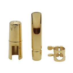 Ouro Alto Saxofone Bocal, Metal Headjoint, Sax Parts, Sopros, Acessórios Instrumento, 5C, 6C, 7C, 8C - Image 2