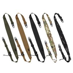 KRYDEX-Tactical Rifle Sling, Strap Modular, Removível, 2 Pontos, 1 Ponto, 2.25 ", Acolchoado, Combate, Tiro, Acessórios de Caça - Image 1