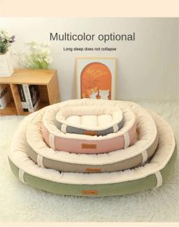 Imitação de camurça sofá-cama para cães, cão suprimentos, canil casa, fácil de limpar, respingo cachorro médio, prevenção de odores - Image 5