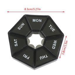 Casos De Comprimidos De Plástico Portátil, Tablet Titular, Candy Box, Tablet Dispenser, Pill Container, Organizador De Viagem, 7 Dias - Image 6
