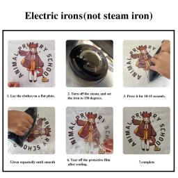 Patches adesivos sensíveis ao calor para roupas, cartas, cães, animais fofos, animais de estimação, transferências de ferro, roupas infantis, jaqueta - Image 6