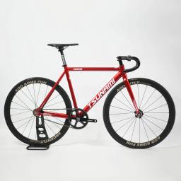 Tsunami-Fixed Gear Bike Track, Velocidade única Bicicletas De Corrida, Quadro De Alumínio 700C, Ciclismo Peças, personalizável, Sem Freio, Fixie, SNM100 - Image 1