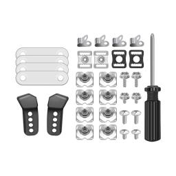 Peças de reposição para capacete de hóquei, kit de reparo do capacete, adaptador de cinta do chin, esportes hóquei, adultos e jovens - Image 3