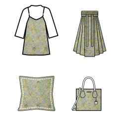Tecido Jacquard para Costura, Estilo de pintura a óleo, Flor de bolha, Fios Tingidos, Saco decorativo - Image 4