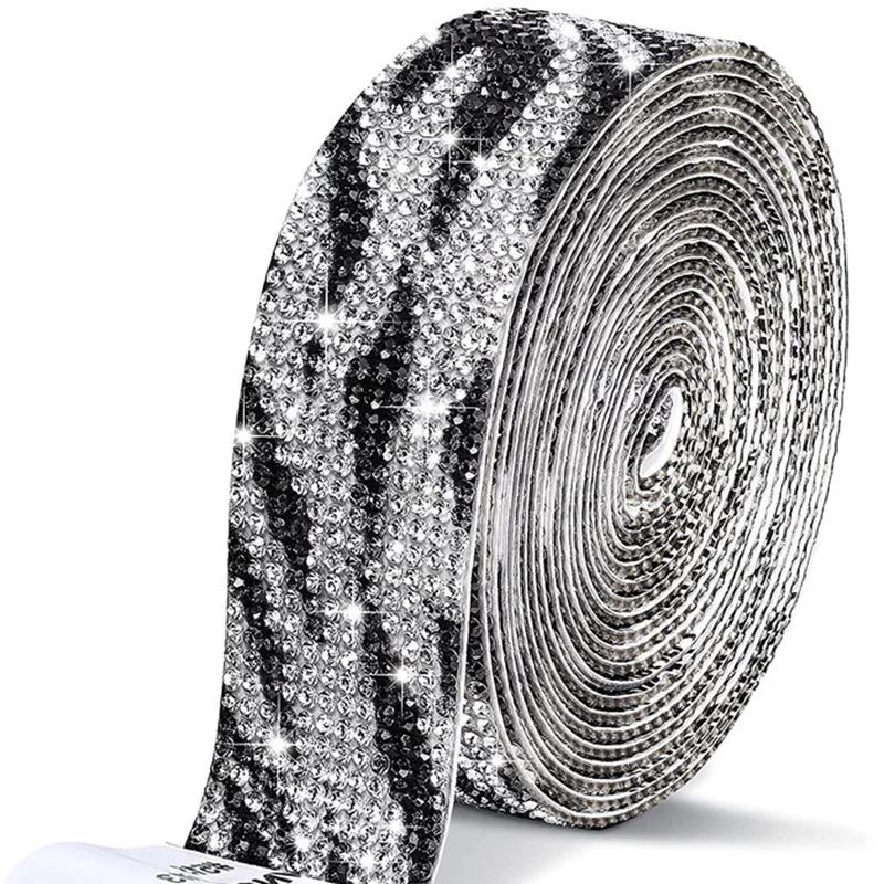 Auto-adesivo cristal strass adesivo, fita do diamante, DIY artes artesanato, carro e decoração do telefone, Dropshipping - Image 1