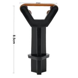 Y-tipo cabeça de couro supressor braçadeira de taco de bilhar para bilhar snooker piscina cue ponta braçadeira ferramenta de reparo acessórios - Image 5