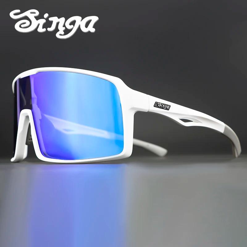 Ciclismo óculos de sol esporte ao ar livre óculos de sol da bicicleta estrada mtb equitação óculos para homem mulher singa ciclismo óculos - Image 1