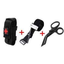 Torniquete Kit de Primeiros Socorros, Gato, Médico, Tesoura, Armazenamento Molle, Trauma Bracket Set, Survival Tool, Acessórios Da Engrenagem - Image 6