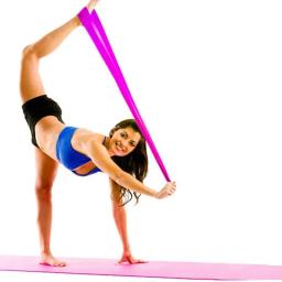 Borracha Natural Látex Elástico, Yoga Esporte Resistência Bandas, Pilates Treinamento, Exercício de Fitness, Home Gym, Yoga Acessórios - Image 3