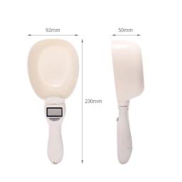 Tigela de alimentação digital para produtos para animais, colher medidora, alta qualidade, balança eletrônica para cão e gato, G, ml, xícara, oz, 800g, 0.1g - Image 4