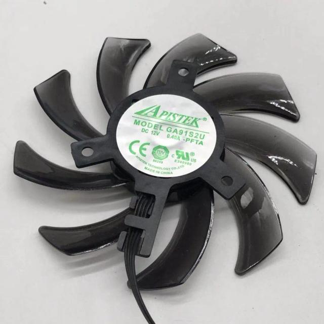 Apistek ga91s2u dc 12v 0.40a dia. Ventilador de refrigeração do servidor de 86mm c.t.c 40mm