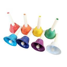 Colorido diatônico metal mão sinos definido para crianças, brinquedo musical, percussão para crianças, ensino - Image 3