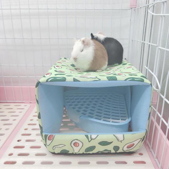 Ninho de Algodão Aconchegante para Pequenos Animais de Estimação: Casa Escondida e Abrigo Ideal para Coelhos, Ouriços e Cobaias