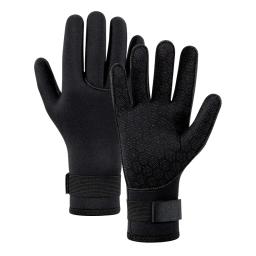 3mm mergulho surf luvas wetsuit luvas térmica anti deslizamento neoprene para caça submarina natação rafting caiaque remo - Image 1