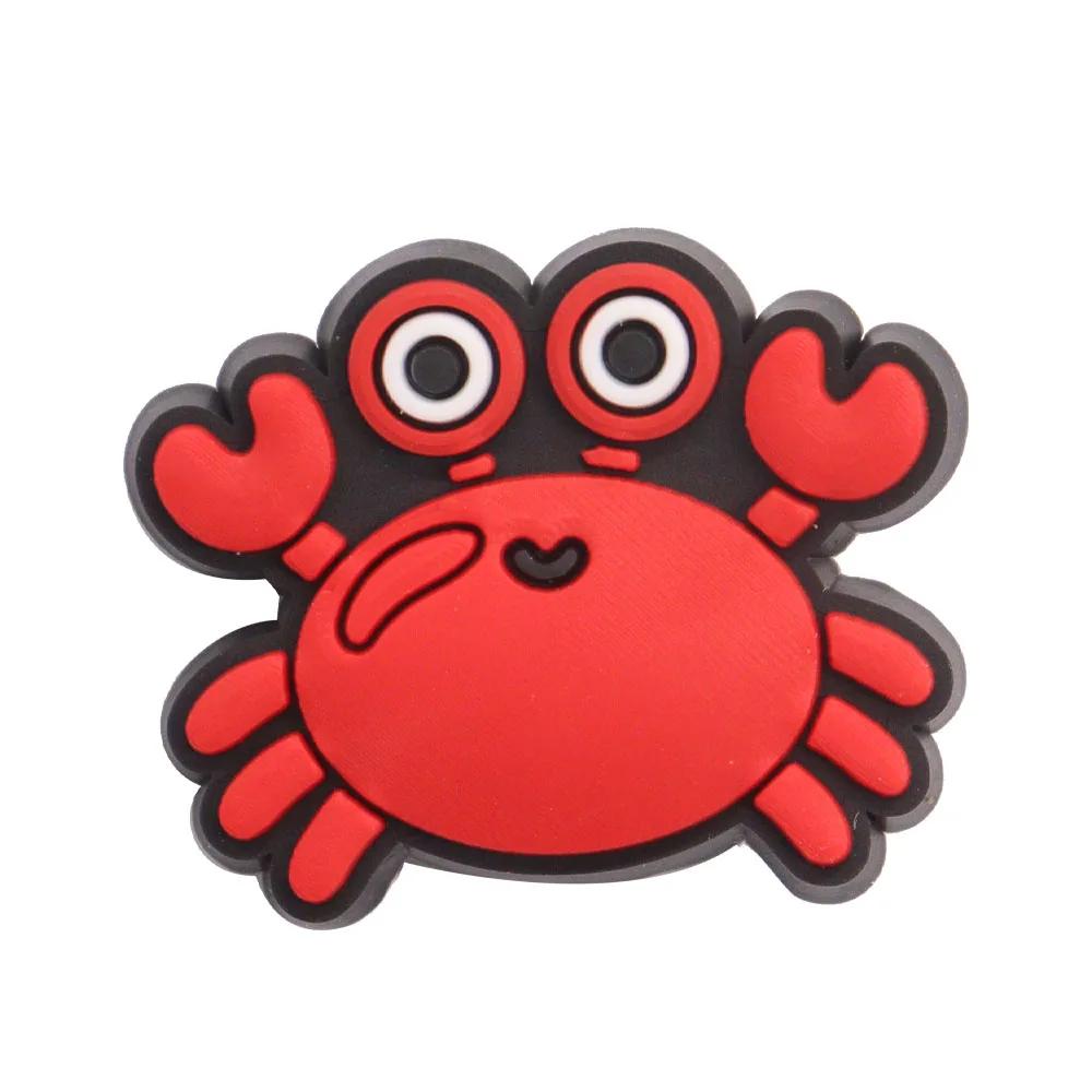 Encantos da sapata do PVC para crianças, dinossauro, macaco, queque, taco, flor, acessórios, ajuste do botão para DIY, presente do X-mas, 1PC - Image 1