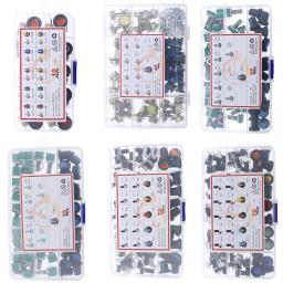 Kit de potenciômetro duplo único de 3 pinos 5 pinos 6 pinos B1K 2K 5K10K 20K 50K 100K 250K 500K 1M - Image 1