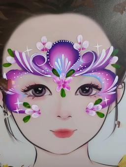 Reutilizável plástico pintura Stencils para menina, Template Exercício, Rosto e Body Art, Ferramentas de maquiagem PVC, Venda quente - Image 2
