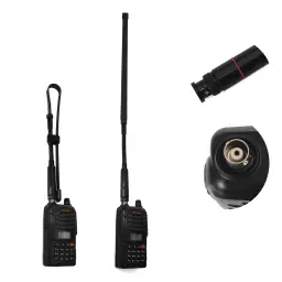 Dobrável CS Tactical Handheld Antena Portátil, Dual Band VHF UHF, Rádio em Dois Sentidos Aérea para Icom V86, IC-2GAT, IC-V8 Uniden, BNC - Image 4