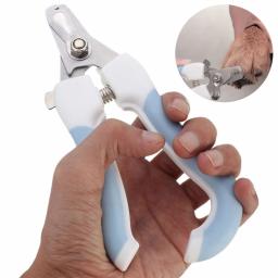 Profissional Pet Nail Clippers, Dog Cat Aço Inoxidável, Conveniente Beleza Limpeza Suprimentos, Clippers de Poupança de Trabalho, 2 Cores - Image 1