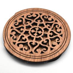 Capa de madeira Soundhole para guitarra, suporte de som, multi tipo, EQ, acústico, folk, 1pc - Image 3