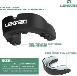 Mouthguard para adultos e crianças, protetor bucal, Muay Thai Boxing, Proteção dos dentes, Mma Fighting, Rugby Fight Training Braces - Image 3