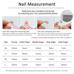 Curtas falsas unhas de acrílico, laser, arco-íris, olho de gato, feito à mão, pressione, artificial, cobertura completa, manicure, 10pcs - Image 6
