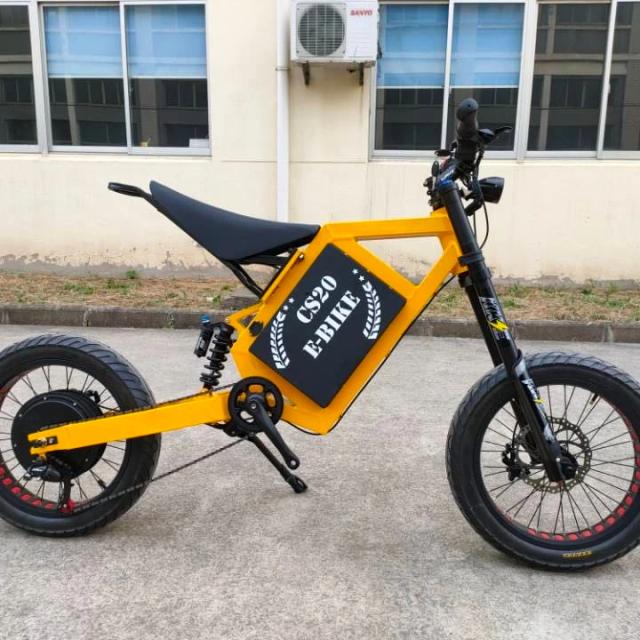 Bicicleta Elétrica Off-Road CS20 15000W Vermelho/Verde/Preto/Branco