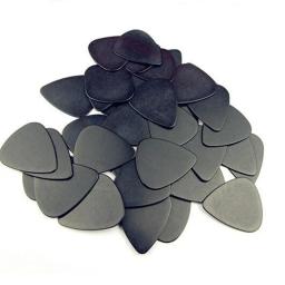 Conjunto de 10 palhetas pretas para violão, acessórios acústicos e musicais, equipamento acústico e musical, 0.5mm - Image 1