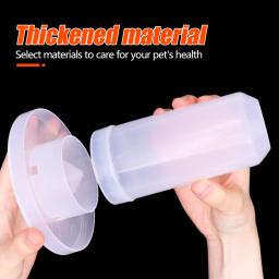 Automatic Bird Quail Drinking Cup Fountain, alimentador de plástico, Water Food Tray Box, Bird Tank Drinker, Pigeon Cage Acessórios, 1Pc - Image 6