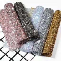 Folha de strass auto-adesivo Glitter Crystal roupas, tecido decoração do carro, gem para artesanato, decoração do telefone - Image 6