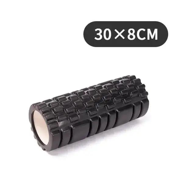 Rolo de Espuma para Pilates e Yoga 30cm - Treinamento e Relaxamento Muscular