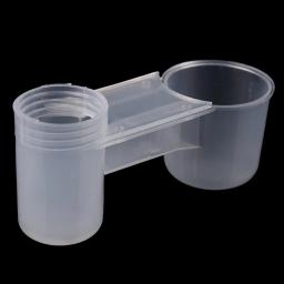 1 pçs plástico pet pássaro bebedor alimentador garrafa de água copo acessórios para aves domésticas frango pombo - Image 5